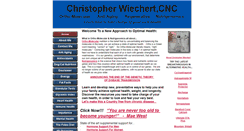Desktop Screenshot of cwiechert.com